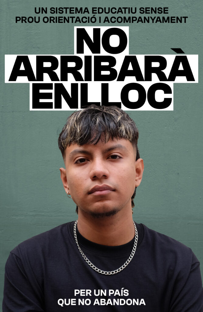 Cartel de la campanya Per un Pais que No Abandona